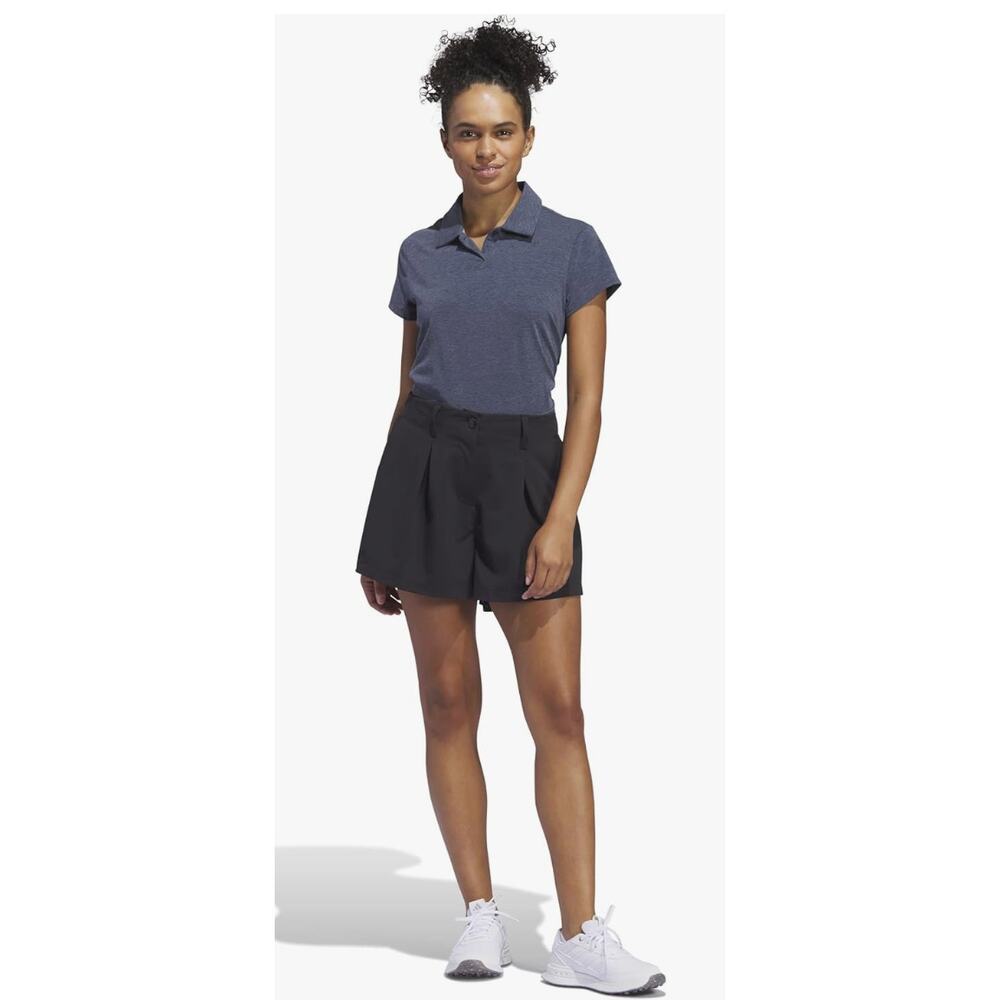 NEW! Adidas Women’s Black Golf Shorts Skort Style Pleated Front Pockets XL